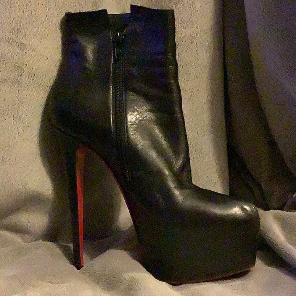 Christian Louboutin Platform Booties